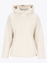 Twentyfour Mode Pile Hood Half Zip Hvit 44