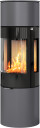 Rais Viva l 140 platina vedovn med sideglass og glassdør