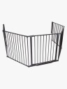 BabyDan Flex StepFree XXL Skrugrind Svart