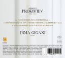 Irma Gigani  Prokofiev: Time and Gravity  Piano Sonatas Nos. 2, 4 & 8  CD
