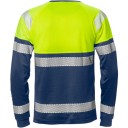 Fristads T-Shirt Lång Ärm 7519 Thv Klass 1 Varselgul/marinblå M