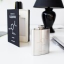 Kikkerland Kjemibok Flask med 100ml Rustfritt Stål