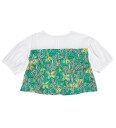 Marni Skjortebluse   Hvit/Grønn m. Blomster   Marni   10 år 140   Genser