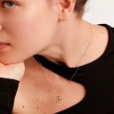 PD Paola Letter Necklace   Gold   V
