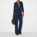Elisabetta Franchi Dame Jakker Blå 2XL,