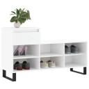  Skoskap høyglans hvit 102x36x60 cm konstruert tre 8721012114135