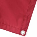 vidaXL Balkong privat skjerm 150 x 200 cm Stoff med PU belegg Rød