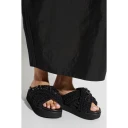 Inuikii Woven Stones Platform   Black   36