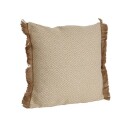 Pute Romimex Beige Med dusker 45 x 10 x 45 cm