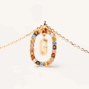 PDPAOLA Letter G Halskjede 18 kt. Gullbelagt sølv CO01-266-U - Dame - 925 sterling silver