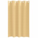  Gardiner med gardiner 2 pcs Beige Polyester