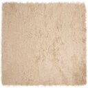  Faux Skinnmatte Tafalla Beige 200 x 200 cm Polyester