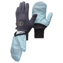 Black Diamond Gridtech Storm Hood Gloves Carbon/Glacier