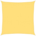 vidaXL Solseil 160 g/m² Beige 7x7 m HDPE