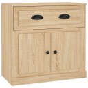  Skjenk sonoma eik 70x35,5x67,5 cm konstruert tre