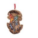 Nemesis Now Harry Potter Hogwarts Crest Juleornament 8 cm Samlefigur