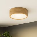 Envostar Kerio taklampe Ø 27 cm eik natur