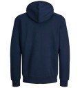 Jack & Jones Junior Hettegenser jjeBradley Sweat Zip Hood Blå