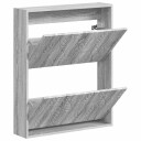 vidaXL Vegghengt skoskap DELFT 71 x 17 x 86 cm Konstruert tre