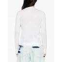 Alpha Studio Dame Strikkevarer Hvit S,