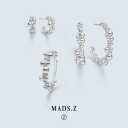 Mads Z Bubbles Ring Sølv 2140066-50 - Dame - 925 sterling silver
