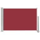 vidaXL Uttrekkbar sidemarkise 60x300 cm rød