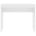 vidaXL Skrivebord hvit 90x40x72 cm sponplate