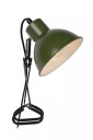 Lucide Moys bordlampe med clips Grønn