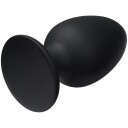 obaie Thick Jiggle Stor Analplugg - Svart - Svart