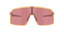 Oakley Sutro prizm dark golf matte transparent light curry