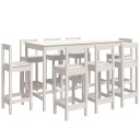  Barsett 9 deler hvit heltre furu