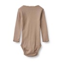 Wheat Rib Body Lotta Soft Brown (56 / 1 2 mnd)