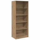  Garderobe artisan eik 80x50x200 cm konstruert tre 8721158340733