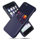 iPhone 7/8/SE (2020)/SE (2022) KSQ Deksel med Kort Lomme Blå