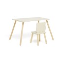 Alice &  Fox Skrivebord med Stol Katt Lysegul