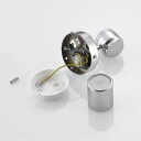 Lindby Remilan vegglampe, krom