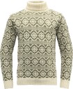 Devold Unisex Hoddevik Wool High Neck S , Off White