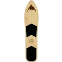 Burton Snowsurf - The Throwback 100 Grønn Female L