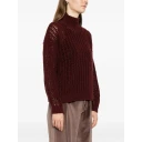 Max Mara Dame Strikkevarer Rød XL,