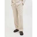Jack & Jones   Chinos jpstKarl jjLawrence Linen Chino SN   Grå