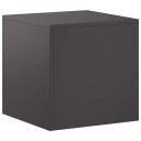 vidaXL Planteholder Svart 40 x 40 x 40 cm Stål