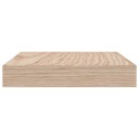 Flytende hyller 4 stk 60x23,5x4 cm konstruert tre 8721158393012