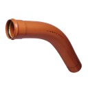 Pipelife Langbend PVC 400mm / 11 °