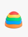 Cloudberry Castle Balansesteiner 5-Pakning Rainbow