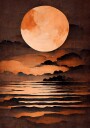 Full Moon Poster Plakat / 50x70cm