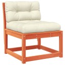  Hagesofa med puter voksbrun heltre furu 844691