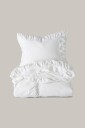 Staycation   Sengesett Beautiful i bomullspercale 2 eller 3 stykker   Hvit