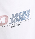 Jack & Jones Junior T skjorte jcoTier Front Print Tee SS CN SN JN Hvit