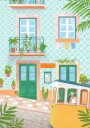 Lisboa City Portugal Plakat / 50x70