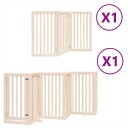  Hundeport Sammenleggbar 9 Paneler 450 cm Poppeltre 3155644